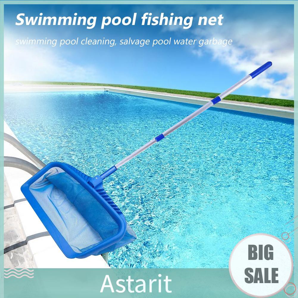 Children's Toys[Astarit]Swimming Pool Salvage Net w/Telescopic Rod Fish ...