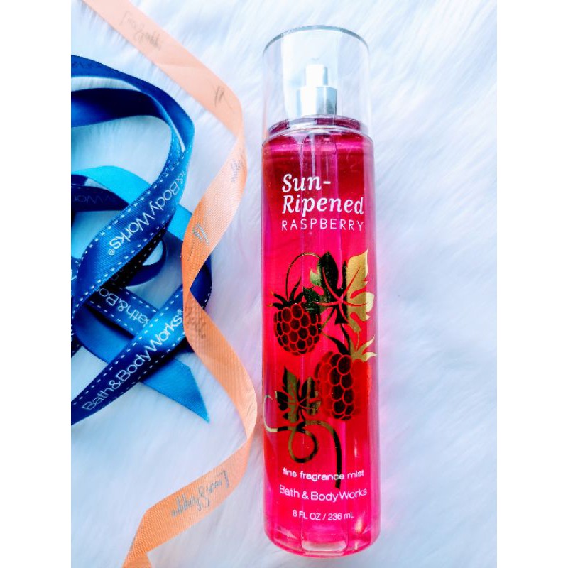 Bath and Body Works Fragrance Mist - Sun-Ripened Raspberry | Shopee ...