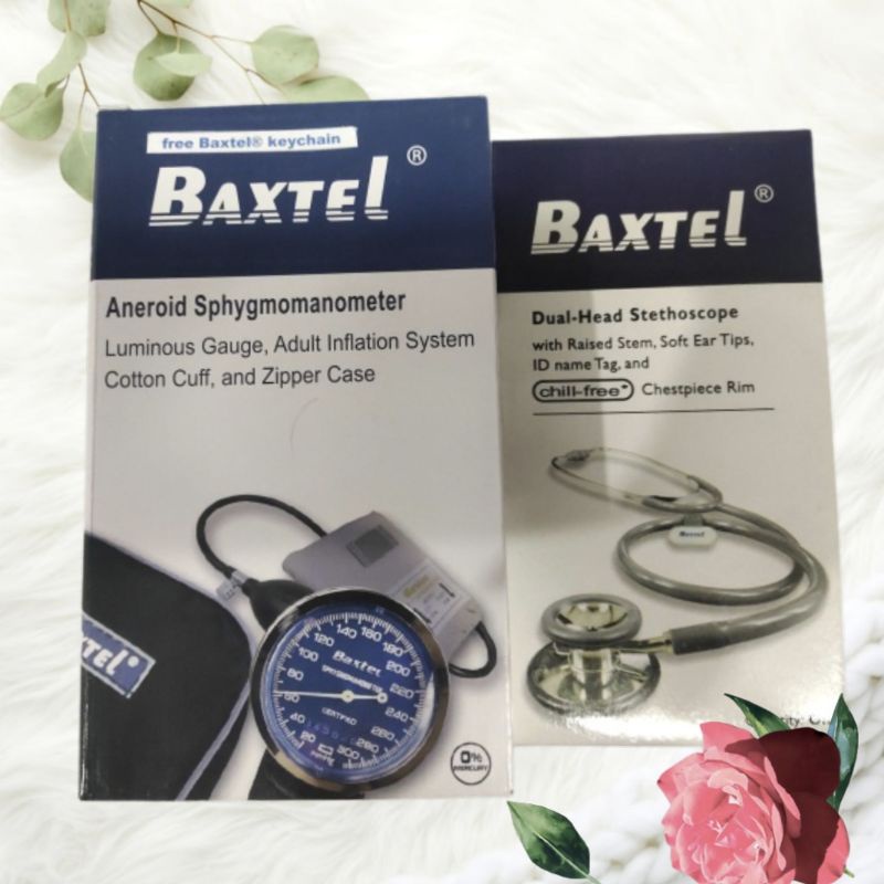 Baxtel (original) sphygmomanometer with stethoscope Shopee Philippines