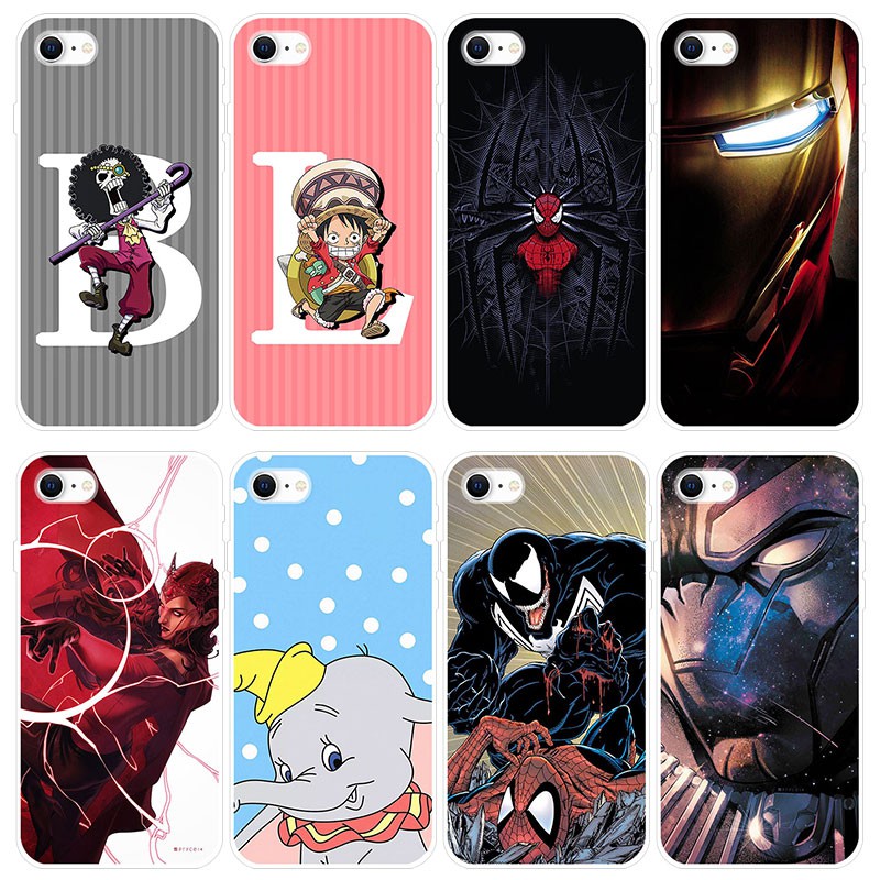 iPhone se 2020 Case Cartoon Silicone TPU Back Cover iPhone se 2020