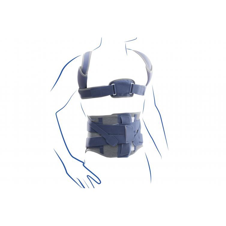 THUASNE Lombax Dorso (Thoracic Lumbar Sacral Orthosis / TLSO / Knight's Taylor Brace / KT Brace