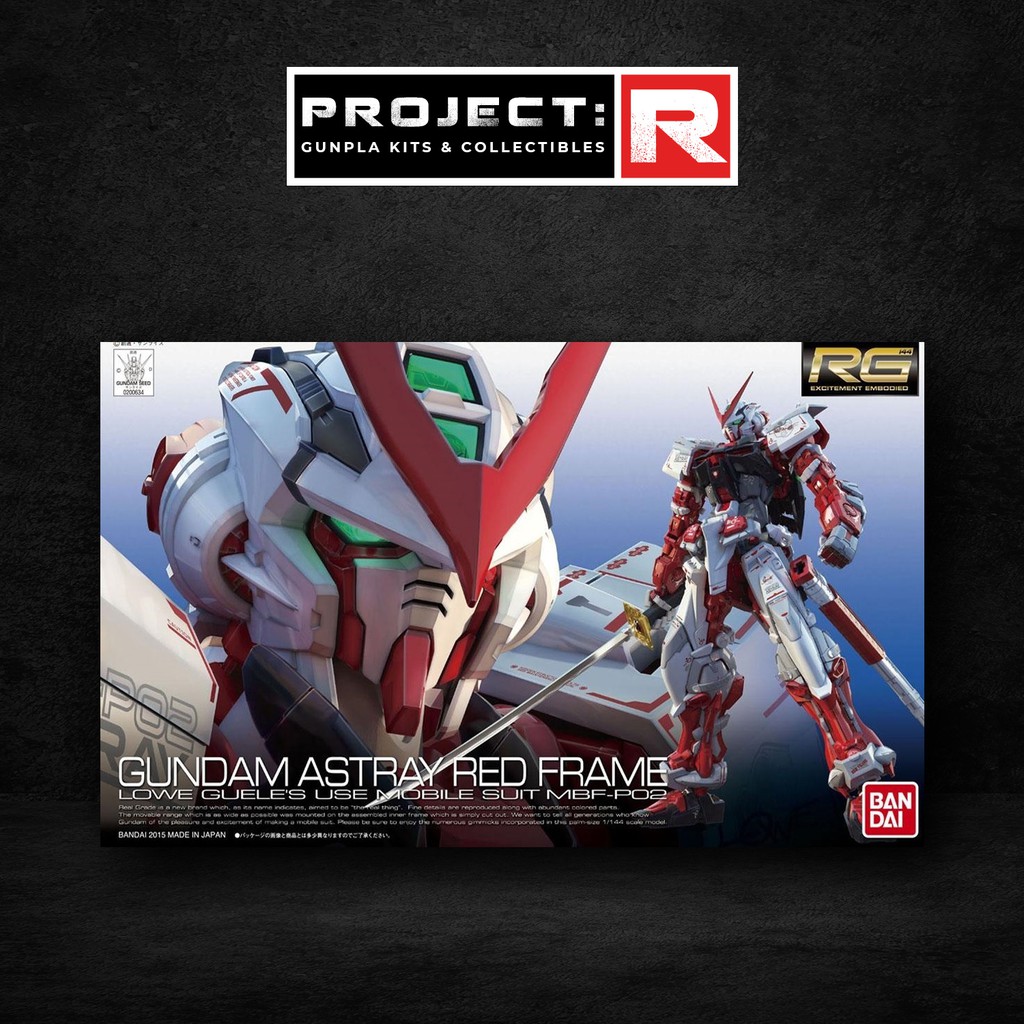 Bandai RG 1/144 MBF-P02 Gundam Astray Red Frame