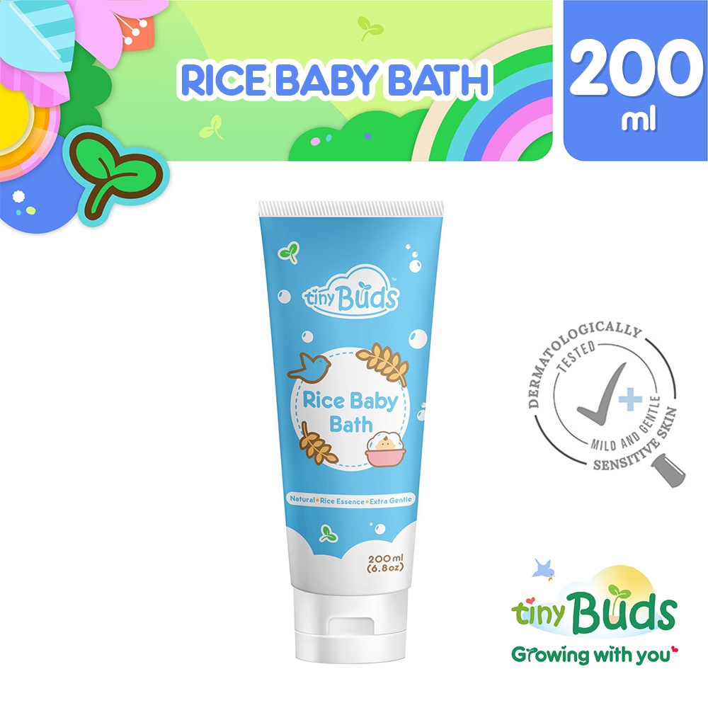 Tiny Buds Natural Rice Baby Bath | Shopee Philippines
