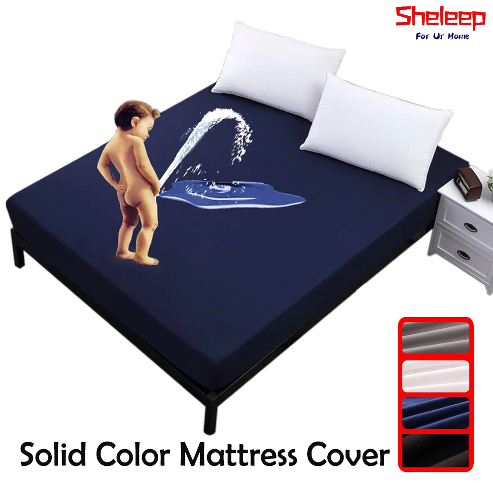 Sheleep Waterproof Mattress Cover Anti Mites Full Package Style