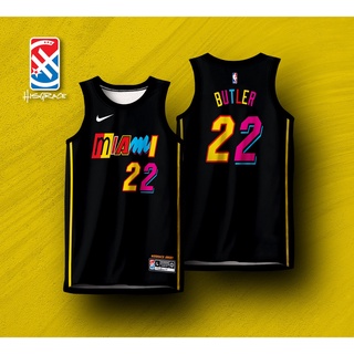 2021-2022 Earned Edition Miami Heat Yellow #22 NBA Jersey,Miami Heat