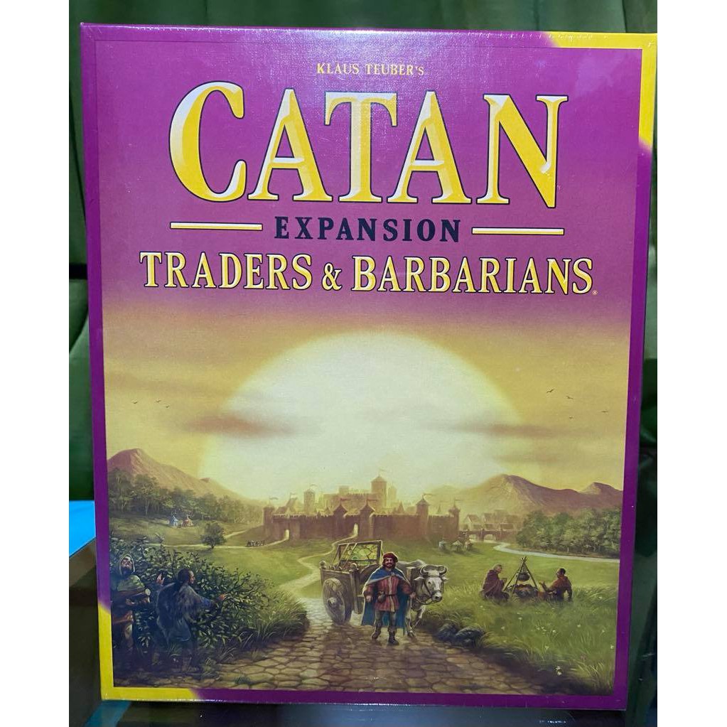 Catan Traders And Barbarians Authentic Board Game Expansion | Shopee ...