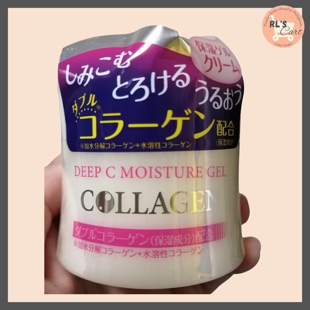 Daiso Japan Skin Care Deep C Moisture Gel Cream Collagen / Deep H Moisture Gel Cream Hyaluronic