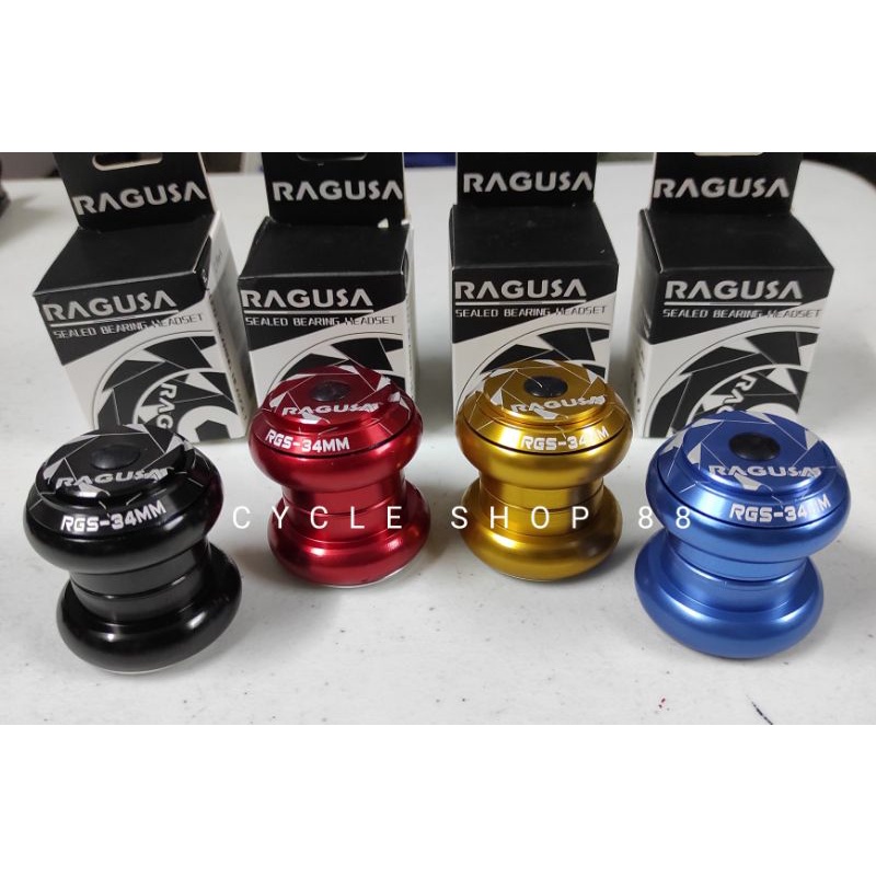 Ragusa RGS34 Headset Straight Oversized 3434mm Sealed Bearing Bicycle BMX,MTB,Road Bike Head