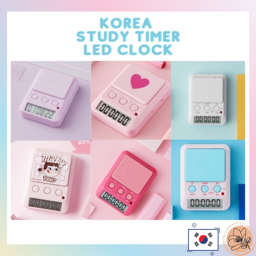 Dretec x Korea Study Timer 9 Types | Shopee Philippines