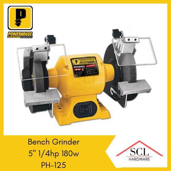Powerhouse Bench Grinder 5” PH-125 | Shopee Philippines