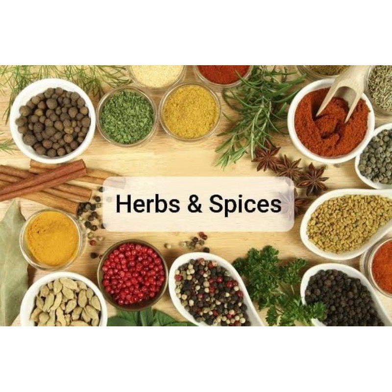 Herbs &Spices Rosemary/Coriander/Dill/Parsley/Cardamon/Cloves/Star Anise/Ginger/Onion/Cumin