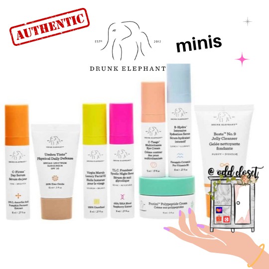 Drunk Elephant™ Skincare Minis/ Deluxe Sizes (Sold Individually