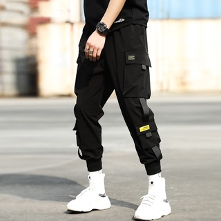 S 5XL Unisex Jogging men Overalls Plus Size Cargo Pants Men Multi