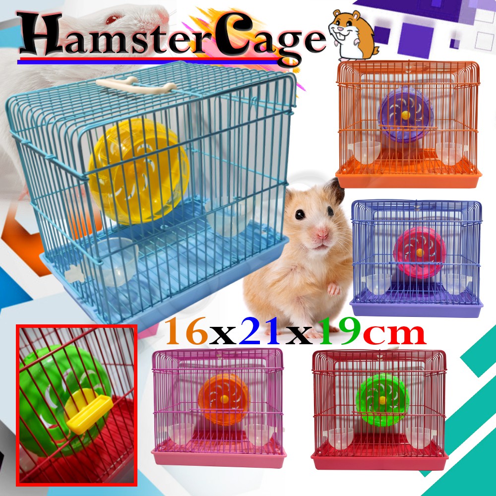 Colorful hamster clearance cage