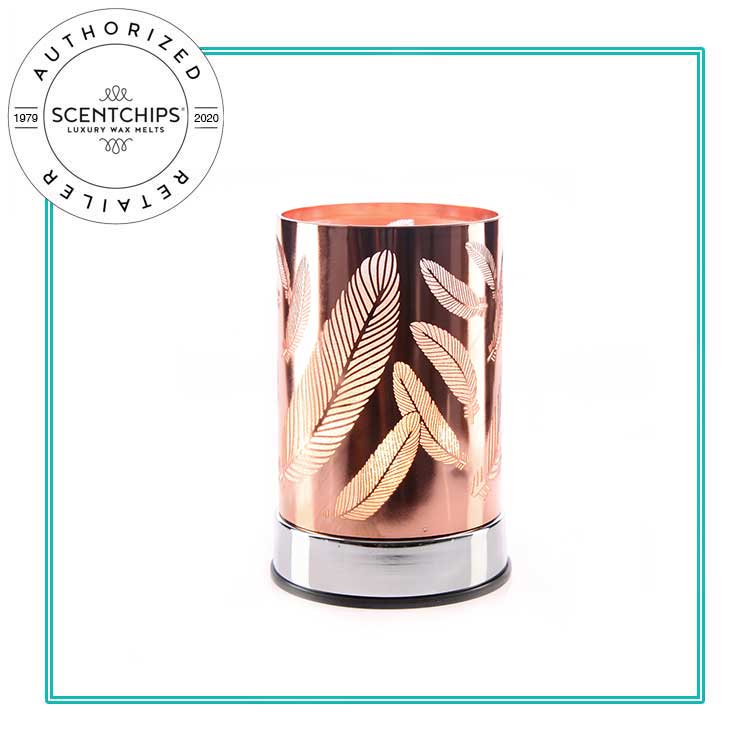 Copper Feather  Wax Melt Warmer – Scentchips