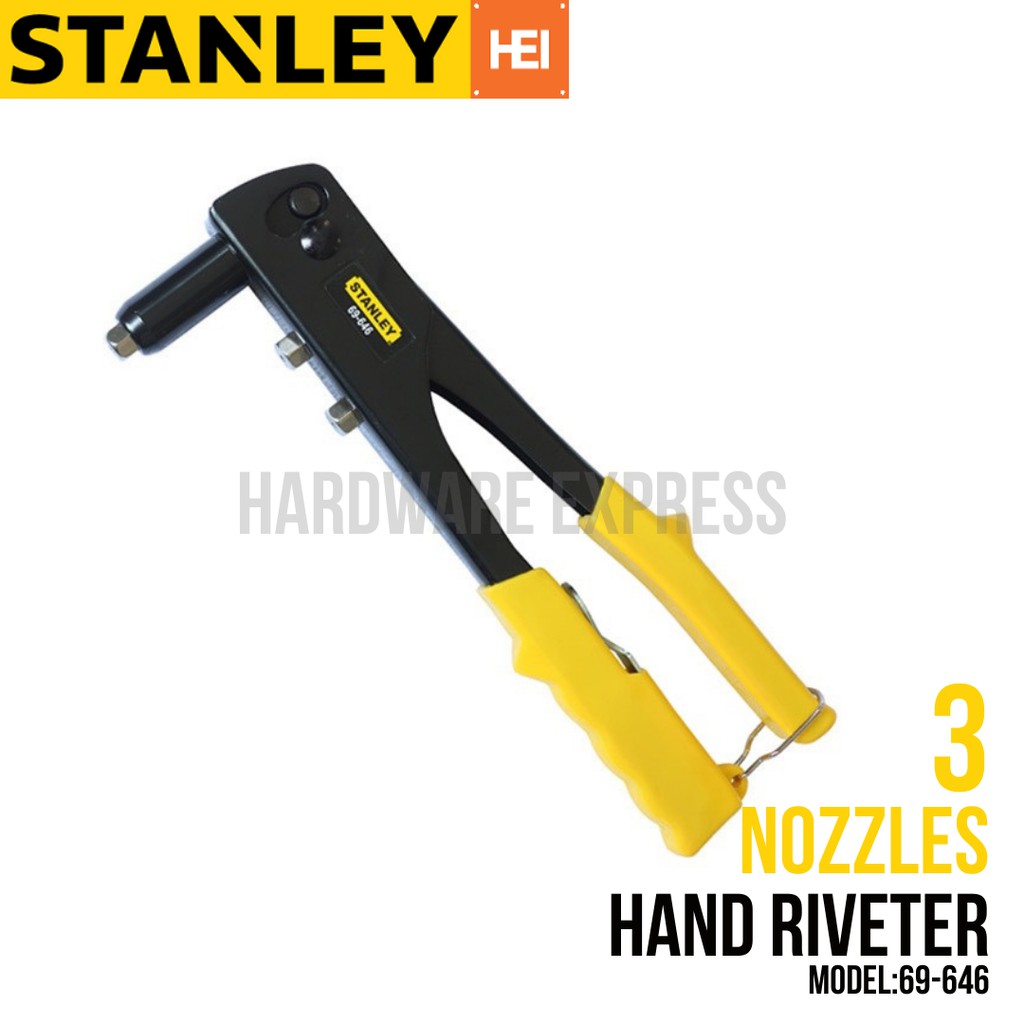 STANLEY Hand Riveter 3 OR 4 NOZZLE 69-800 69-646 | Shopee Philippines