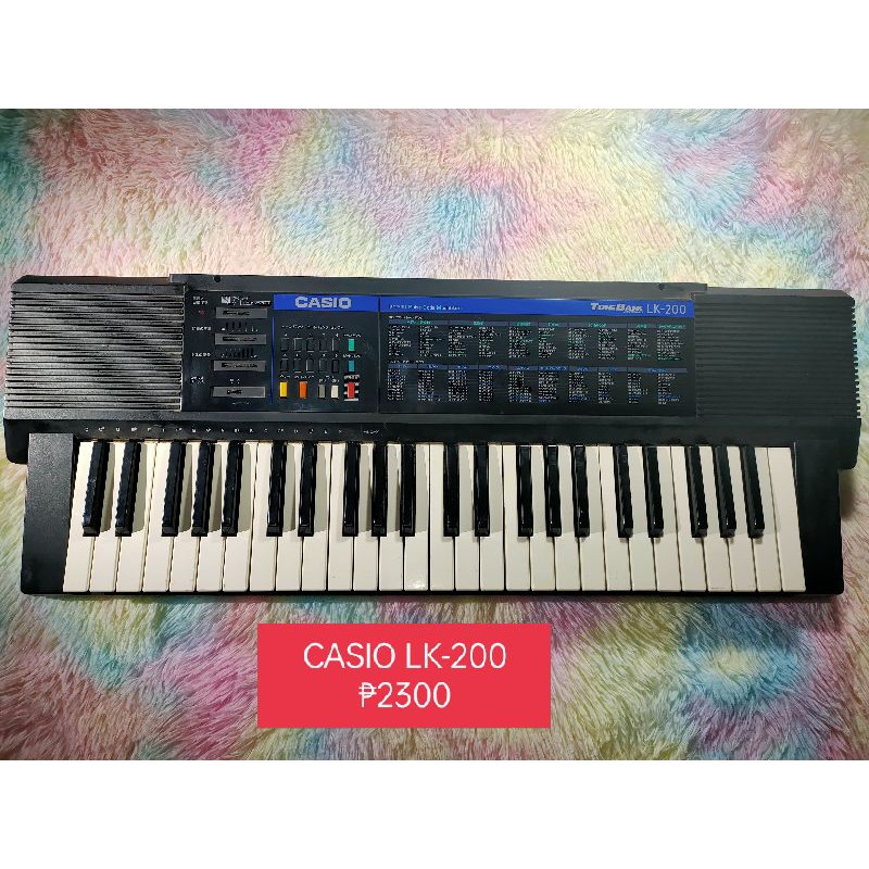 Casio best sale lk 200