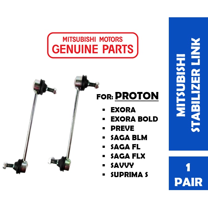 PROTON SAGA BLM/ FLX/ EXORA/ PREVE/ SUPRIMA MITSUBISHI FRONT STABILIZER LINK / ABSORBER LINK (1