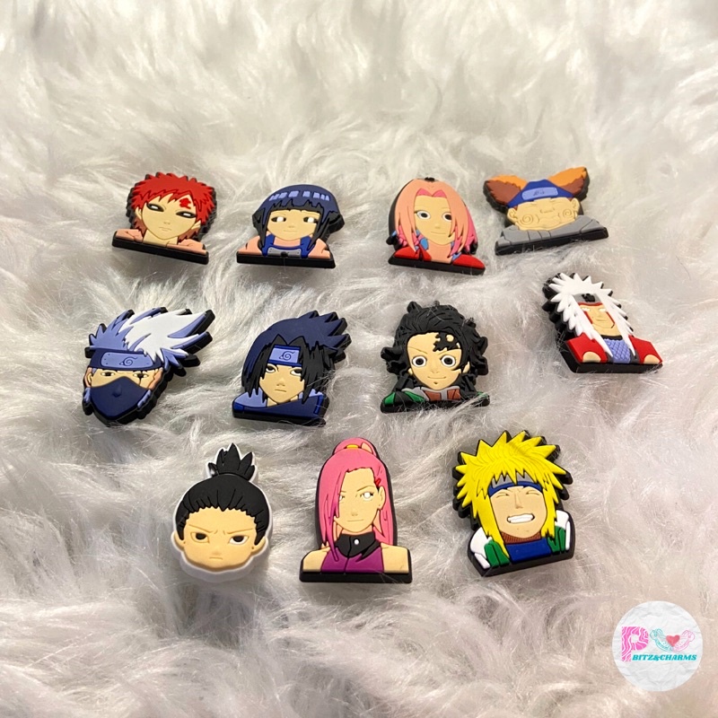 Naruto Jibbitz shoe charms High quality | Shopee Philippines