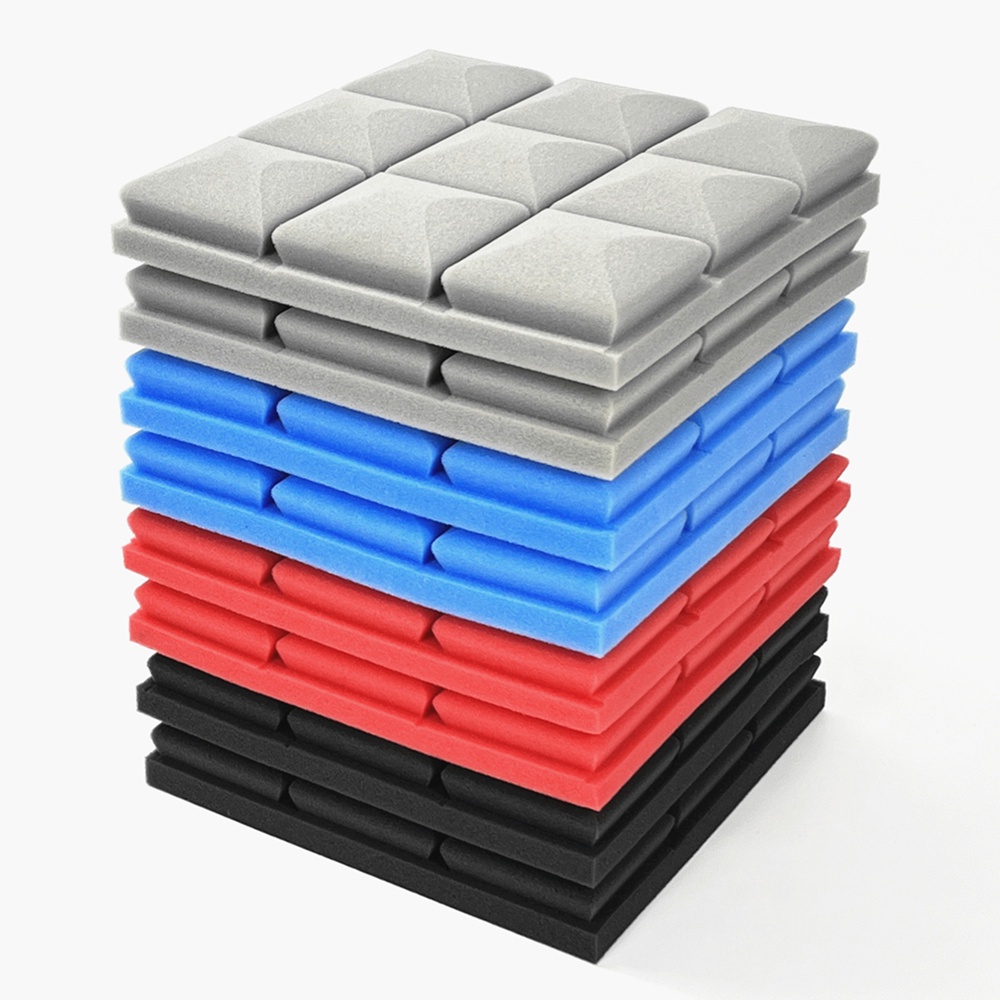 The Latest 30x30x5cm Mushroom Soundproof Sponge Studio Sound Stop ...