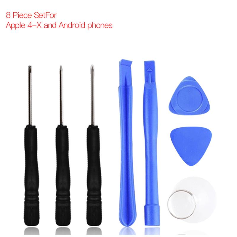 8 In 1 Cell Phones Opening Screen Pry Bar Repair Tool Kits For Iphone Mobile Phone Disassemble 