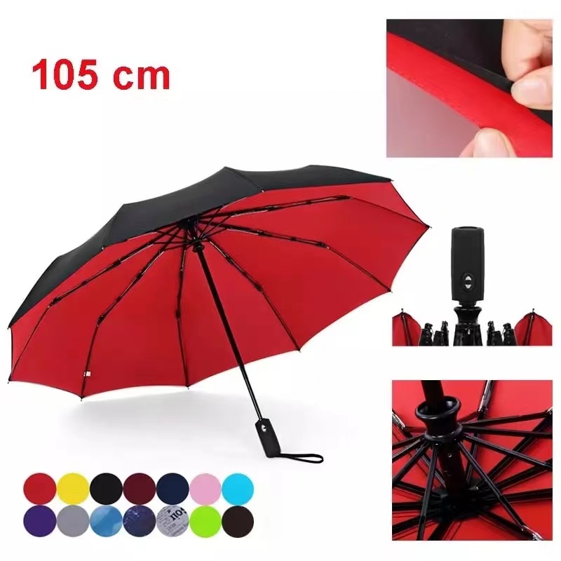 Eight Bone manual automatic umbrella folding automatic fibrella