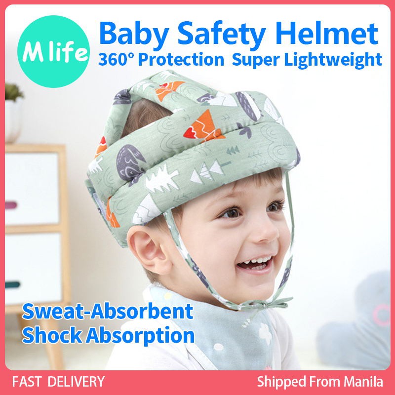 Baby Head Protector Safety Helmet AntiCollision Head Protection Soft