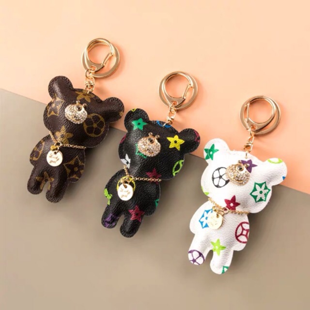 Louis Vuitton, Accessories, New With Tag Louis Vuitton Mummy And Baby Bear  Bag Charm And Key Holder