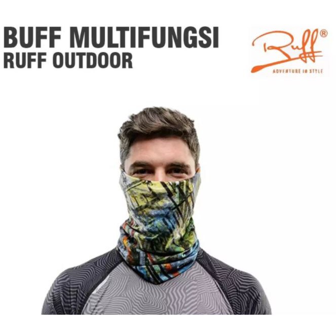[DAKIDAKU] Ruff Mask Bandana Multifunction Elastic Without Sewing ...