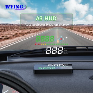 WYING Reflective Film Car HUD Head Up Display Film OBD II Fuel Consumption  Overspeed Display Auto Accessories car styling