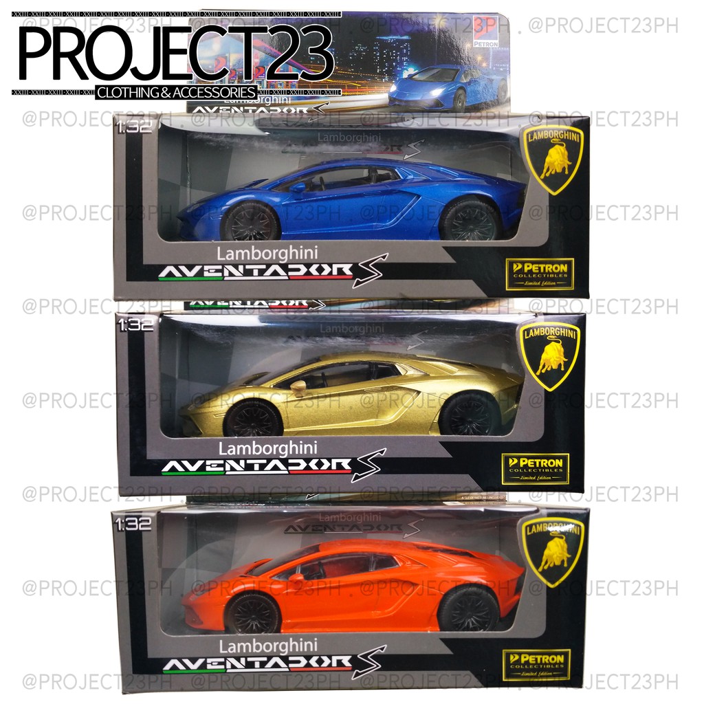 Petron Lamborghini Aventador S Toy Collection Series Collectible