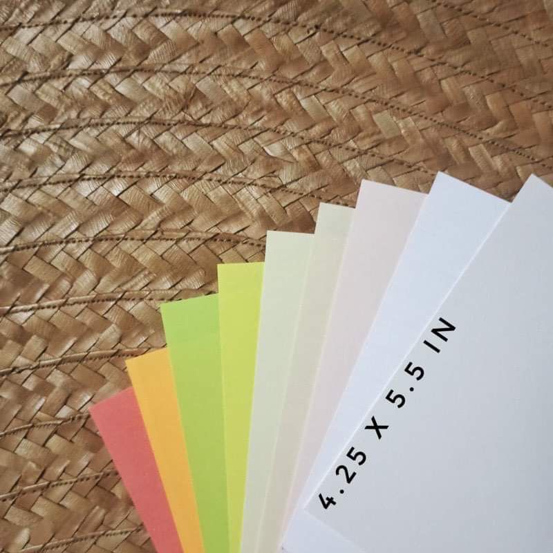 [100 PCS] Assorted Colored Paper Pack Shopee Philippines