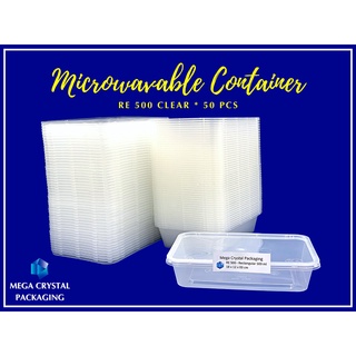 500ml Rectangular Microwavable Container – Packaging Lab Philippines