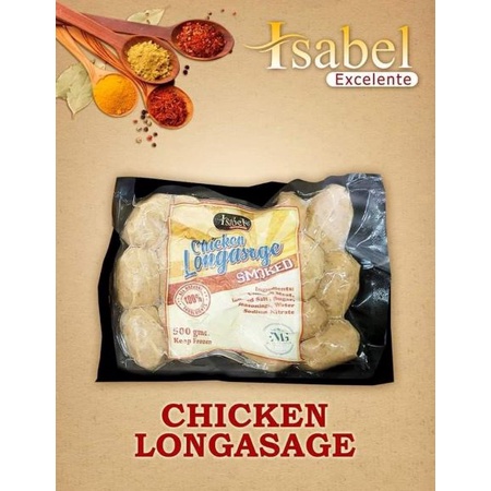 ISABEL Chicken Longasage 230g/450g/1kg | Shopee Philippines