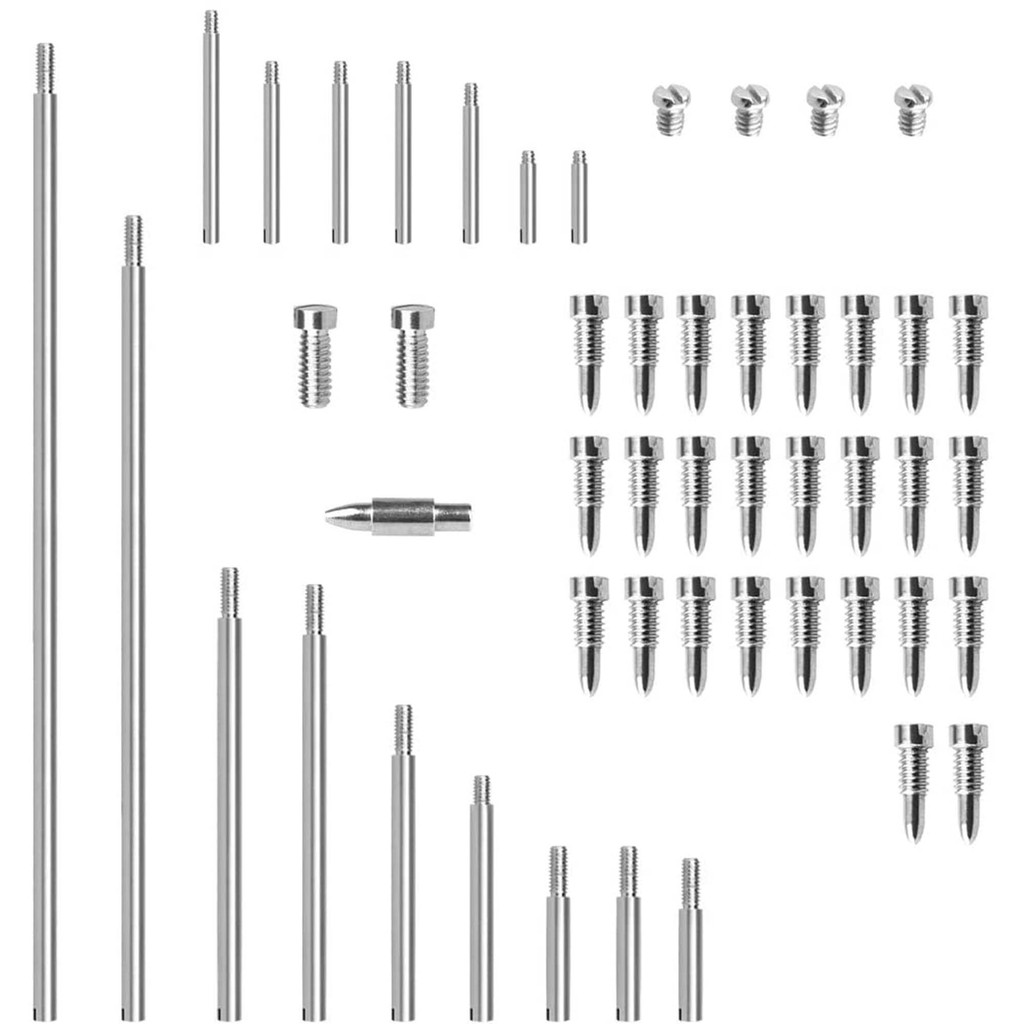 49pcs Alto Saxophone Repair Parts Kit with Threaded Rod Shafts