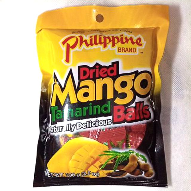 Dried Mango Tamarind Balls 100g Shopee Philippines
