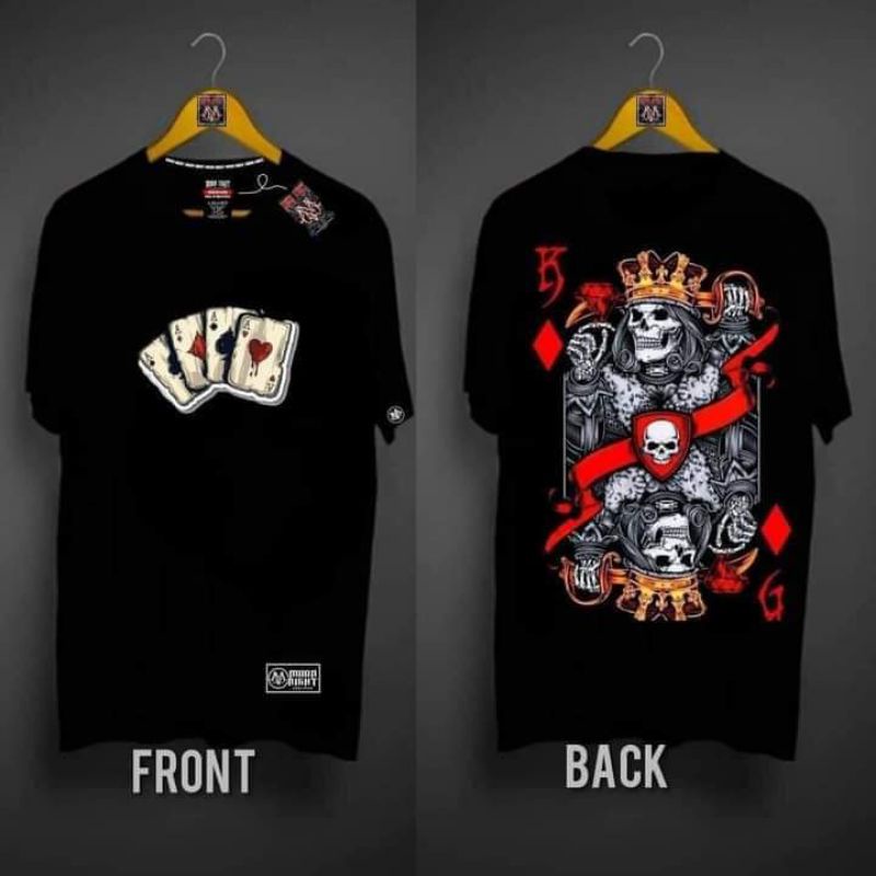 Customized Vinyl Print Shirt (A4 Front, A3 Back Print Size) for