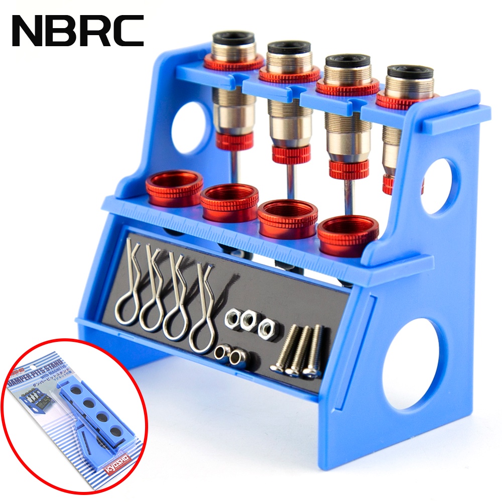 RC Car Tool Damper Pits Stand Rack With for 1/10 1/8 Model Car