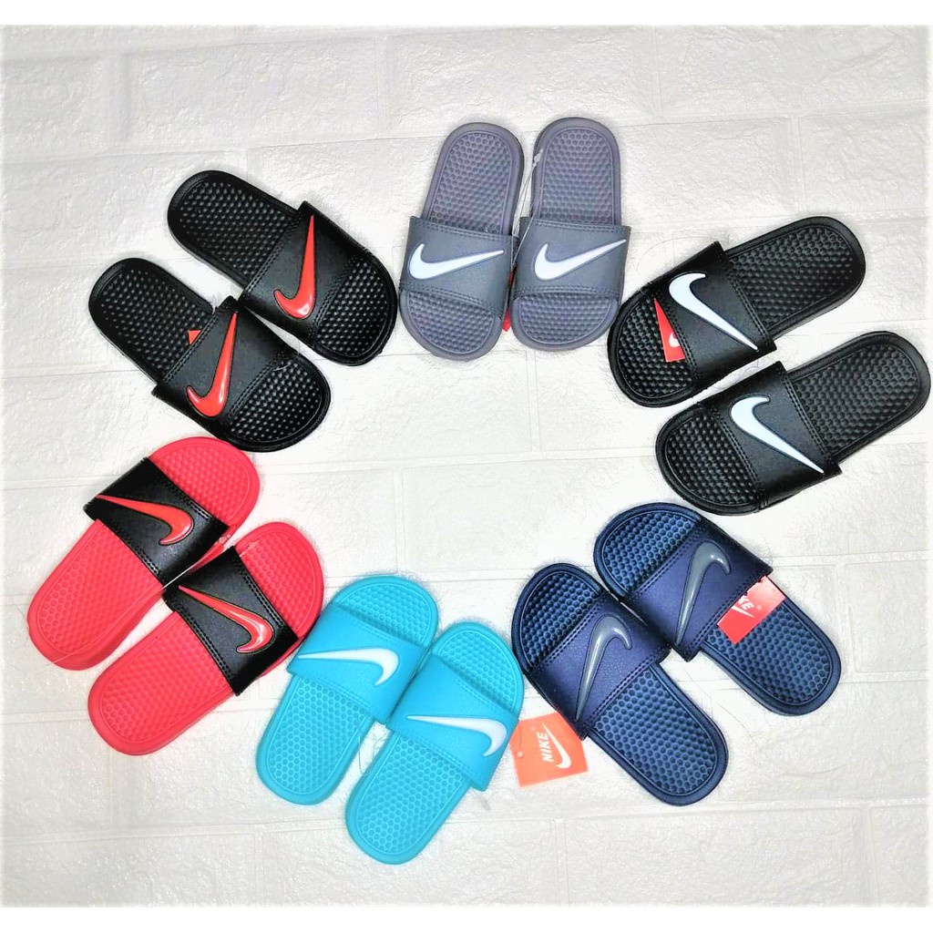 Fashion 2021 New style Nike Slippers for Kids Shopee Philippines