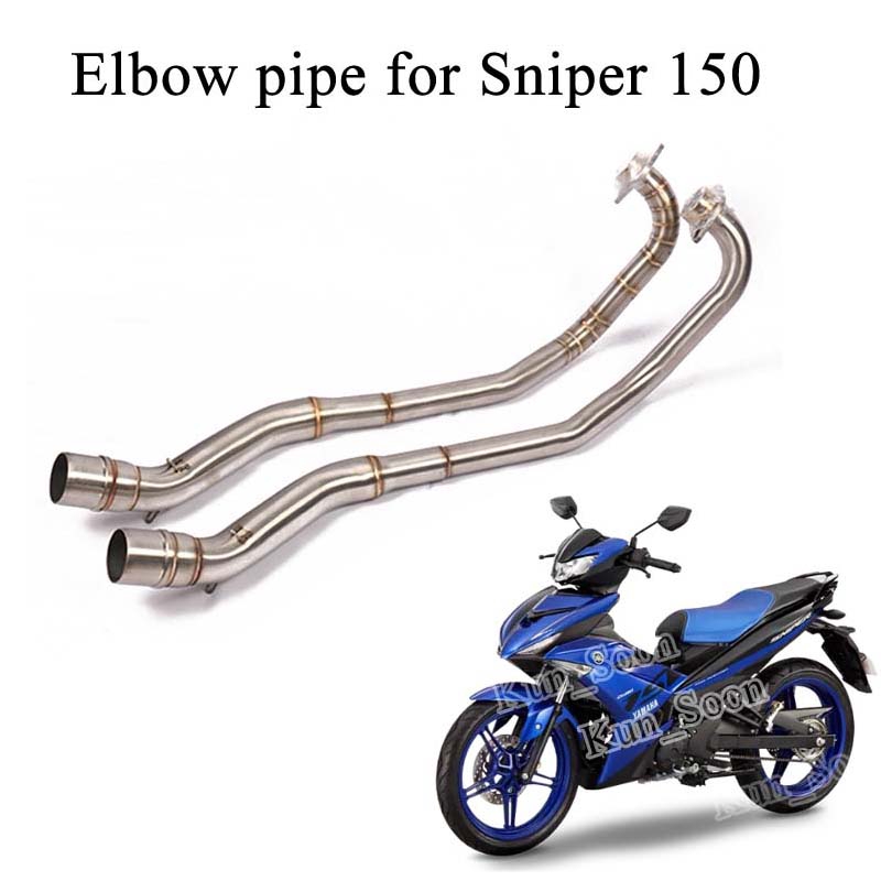 Slipon Elbow Pipe for Sniper 150 Motor Exhaust System Modification