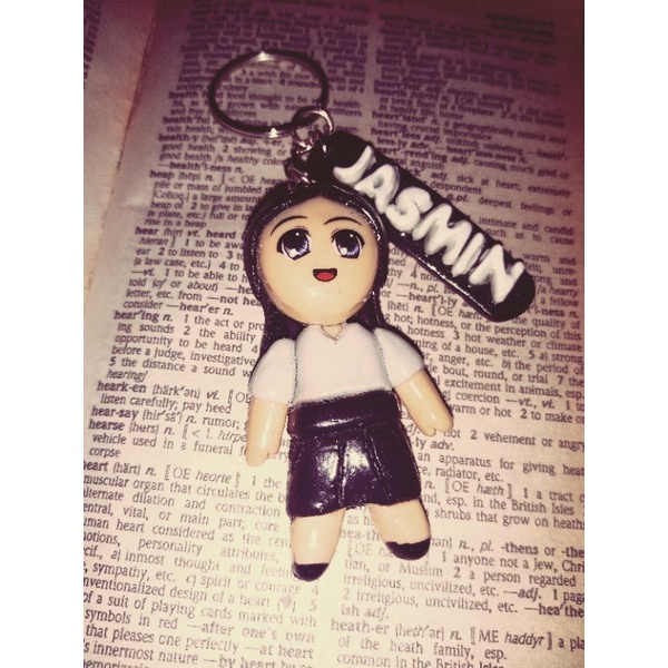 Personalized Keychain|Mini Me|Mini Chibi Doll|Mini Me With names ...