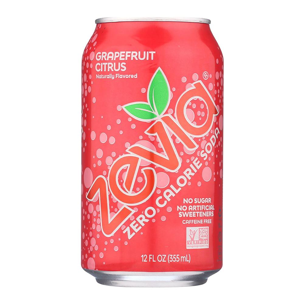Zevia Grapefruit Citrus Soda 355ml Shopee Philippines