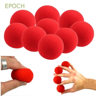 10pcs 4.5cm Adorable Red Ball Super Soft Sponge Balls For Magic