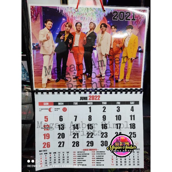 2024 Customized Calendar Shopee Philippines