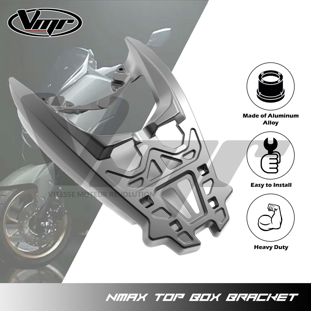 VMR NMAX155 V2 Top Box Rear Bracket Carrier Tail Rack Rear High Quality ...