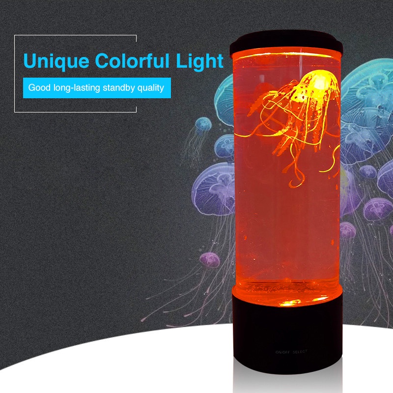 Shopee Buy⊙LED Remote Control Fantasy Jellyfish Lamp USB/Battery ...