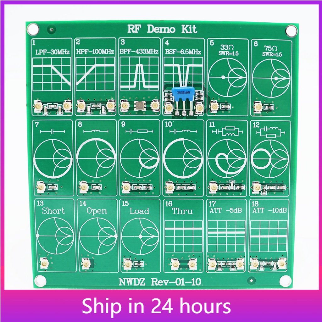 RF Kit Demo Per NanoVNA VNA RF Scheda Di Test Vett... – Grandado - Foto 11