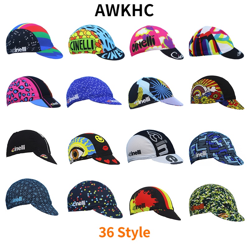 Classic Cycling Caps Bike Wear Hats Breathable Bicycle Caps Free Size