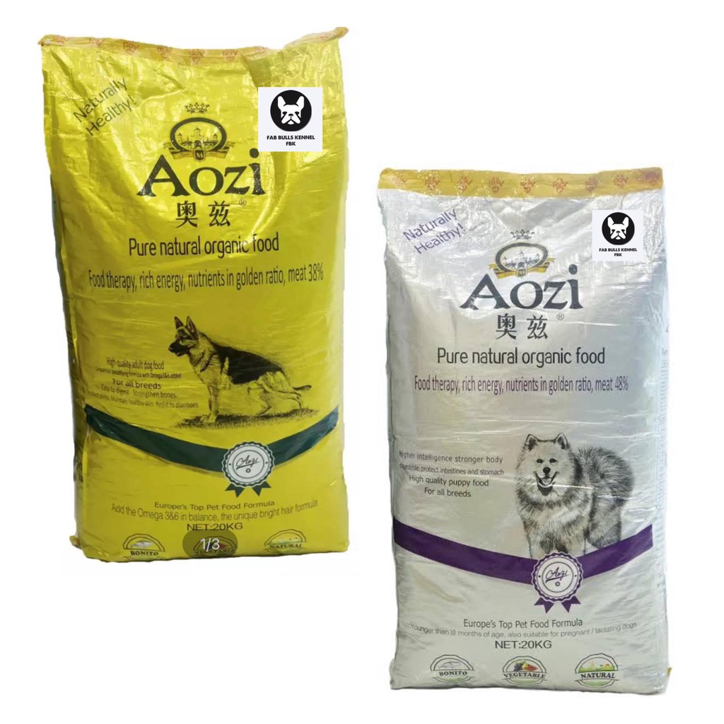 Aozi organic dog food sale