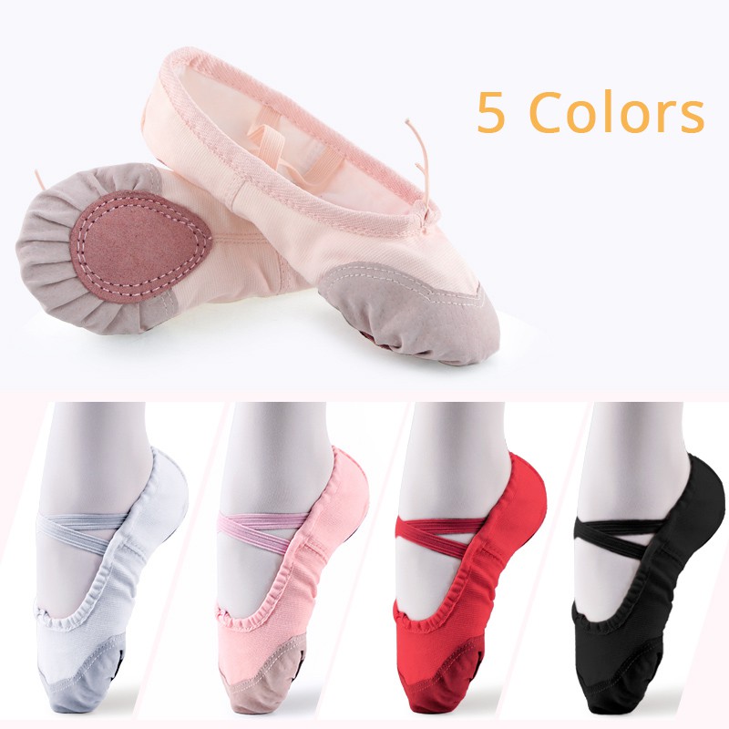 Ballet Shoes for Kids Girl Dance Class High Quality Flat Shoes Sneakers